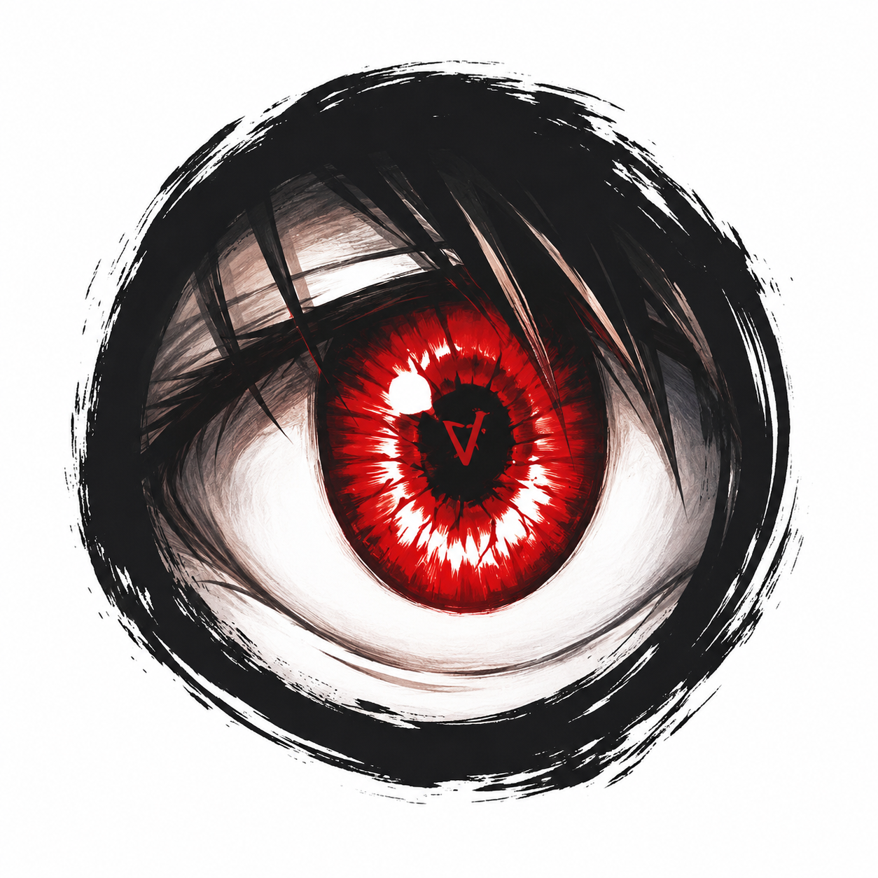 クルタ・デ・カルタの緋の眼を描いた公式画像